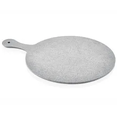Happy Chef Granite Kulplu Pano, 35 cm, Gri