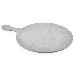 Happy Chef Granite Kulplu Pano, 35 cm, Gri