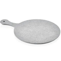 Happy Chef Yuvarlak Kulplu Granit Efektli Pano, 30 cm