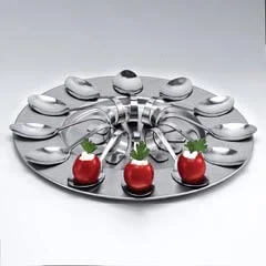 Zicco Havyar Servis Kaşığı, Tepsili