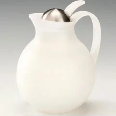 Zicco İçi Camlı Termos, 1 l, Beyaz