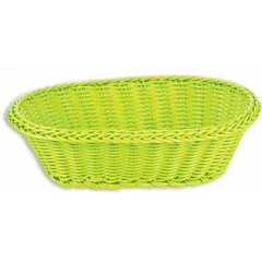 Epinox İnce Oval Sepet, 24x17x7 Cm, Yeşil, İpls-24Oy