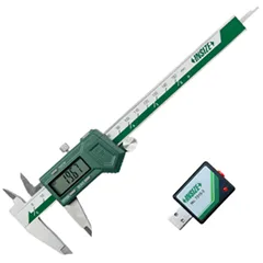 İnsize 1113-150 Bilgi Çıkışlı Dijital Kumpas, 0-150 mm