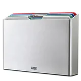 Joseph Joseph Folio Büyük Kesme Tahtası Seti, 4lü, Silver - Görsel 1