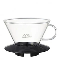 Kalita Wave Dripper 155, Cam, Siyah