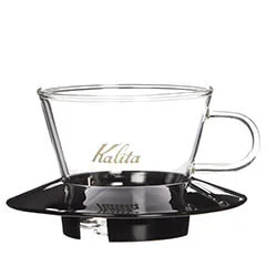 Kalita Wave Dripper 185, Cam, Siyah