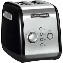 KitchenAid 2 Dilim Ekmek Kızartma Makinesi - 5KMT221, Siyah