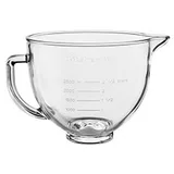 Kitchenaid 4,8 L Stand Mikser Modelleri Için Cam Kase - 5KSM5GB - Görsel 1
