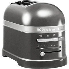 Kitchenaid Artisan 2 Dilim Ekmek Kızartma Makinesi, Medallion Silver, 5KMT2204EMS