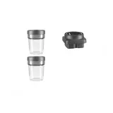 Kitchenaid Artisan Blender K400 Artisan Blender 5KSB4026 İçin 200 Ml Küçük Porsiyon Sürahisi, 5KSB2040BBB - Görsel 1