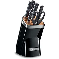 KitchenAid Bloklu Bıçak Seti Onyx Black- 7 Parça -OB - KKFMA07OB