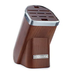KitchneAid Bıçak Bloğu Koyu Doğal Ahşap - KKFMA01DA