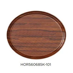 Koçel Lamine Oval Kaymaz Tepsi 56x68.5 cm