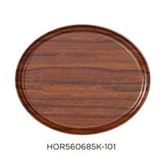 Koçel Lamine Oval Kaymaz Tepsi 56x68.5 cm