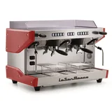 La San Marco Delecta 2 Gruplu Espresso Makinesi, Kırmızı - Görsel 1