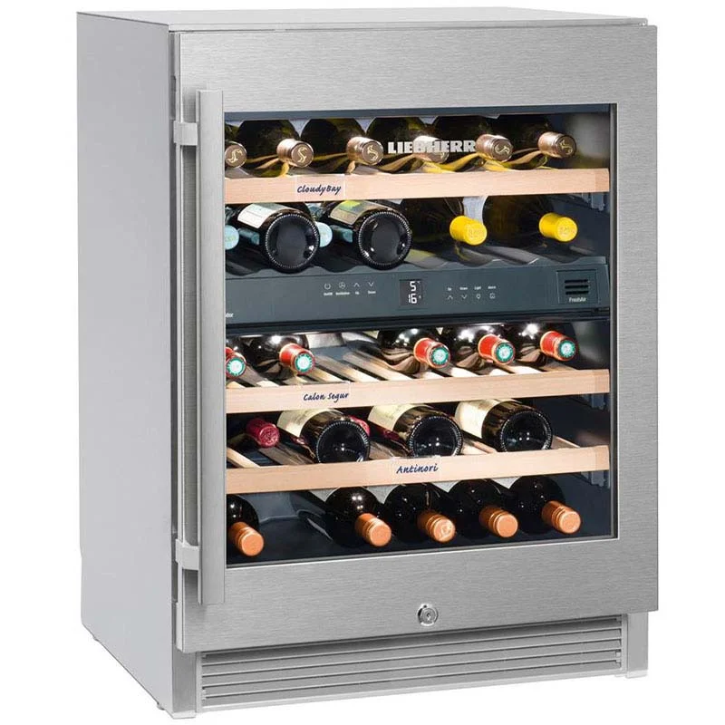 Liebherr Wtes 1672 Sıcaklık Ayarlı Şarap Dolabı, 40 Şişe Kapasiteli
