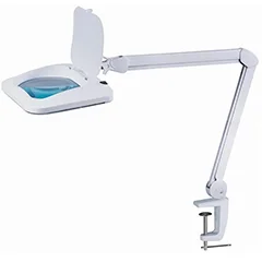 Loyka 6020 Köşeli Lensli Ledli, Masaüstü Büyüteç