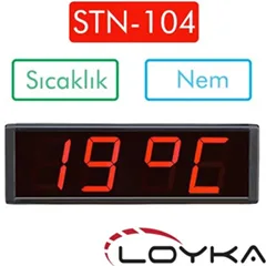 Loyka STN-104 Işıklı Termometre Saat