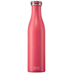 Lurch 240968 Paslanmaz Çelik Termos, Çift Cidarlı, Sızdırmaz, 750 ml, Mercan Pembesi