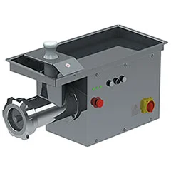 Mateka EPS 42T Yekpare Inox Kafalı Et Kıyma Makinesi, No.42, Trifaze 380V