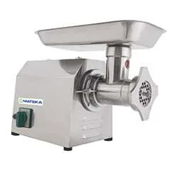 Mateka TK 8M Çıkma Kafalı Et Kıyma Makinesi, No.8, Monofaze, 220 V