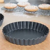 Matfer Altı Çıkmalı Tart Kalıbı Dalgalı - Görsel 1