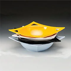 Zicco Melamin Kase, Kare, 27x27x8 cm