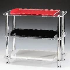 Zicco Melamın Tepsili Teşhir Standı, 3 Katlı, 22x43,5x38 cm, K 2054