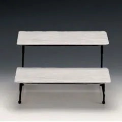 Zicco Melamin Teşhir Standı, Telli, 33x30x17 cm