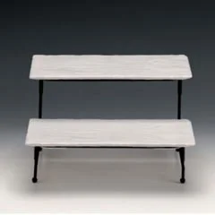 Zicco Melamin Teşhir Standı, Telli, 33x30x17 cm