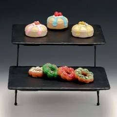 Zicco Melamin Teşhir Standı, Telli, 53x32x17,5 cm