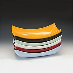 Zicco Melamin Teşhir Tabağı, 19x38x7 cm