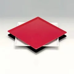 Zicco Melamin Teşhir Tabağı, Kare, 25x25 cm