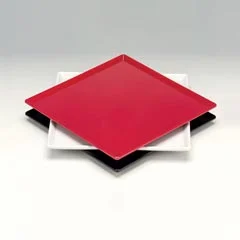 Zicco Melamin Teşhir Tabağı, Kare, 25x25 cm