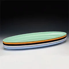 Zicco Melamin Teşhir Tabağı, Oval, 65x20x4 cm