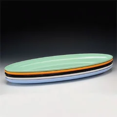 Zicco Melamin Teşhir Tabağı, Oval, 65x20x4 cm
