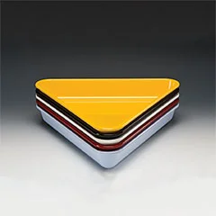 Zicco Melamin Teşhir Tabağı, Üçgen, 40x6 cm