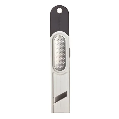 Microplane 3 in1 Zencefil Rende, Dilimleme, Soyma Gereci, Beyaz