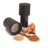 Microplane Baharat Değirmeni 2 in1, Siyah - Görsel 1