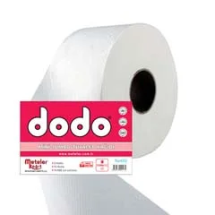 Dodo Mini Jumbo Tuvalet Kağıdı, 10 cm, 2,5 kg, 12 Rulo