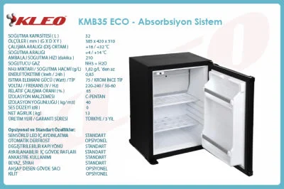 Öztiryakiler 35 lt Minibar, Kbm35 Eko