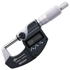 Mitutoyo 293-240-30 Dijital Dış Çap Mikrometresi, IP65, 0-25 mm
