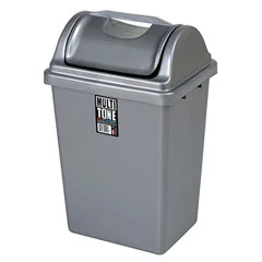 Bora Plastik Köşeli Çöp Kovası İtmeli, No 3, 14 Lt, BO191