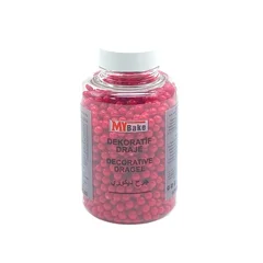 My Bake Boncuk Kırmızı, 200 Gr 4 Mm
