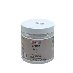 My Bake Metalik Toz 50gr Sedef