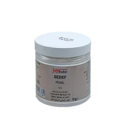 My Bake Metalik Toz 50gr Sedef