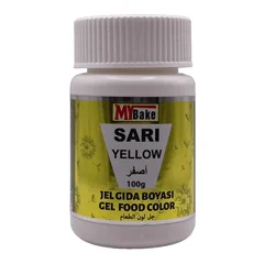 My Bake Sarı Jel Gıda Boyası, 100 gr