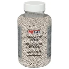 My Bake Sedef Boncuk Şeker, 200 gr, 0 mm