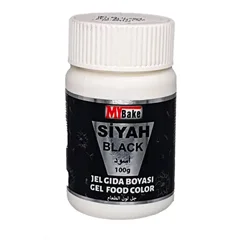 My Bake Siyah Jel Gıda Boyası, 100 gr