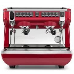 Nuova Simonelli Appia Life II Compact Yüksek Kaşıklı Tam Otomatik Kahve Makinesi, Kırmızı